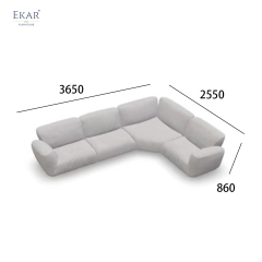 Corner Unit Modular Sofa : Versatile Seating for Modern Living Spaces