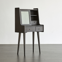 Elegant Red Oak Vanity Table - Luxury Dressing Experience