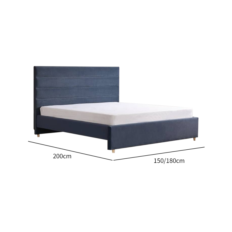 Eco-Friendly Microfiber Leather Bed