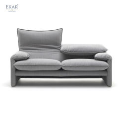 North American Black Walnut Solid Wood Sofa
