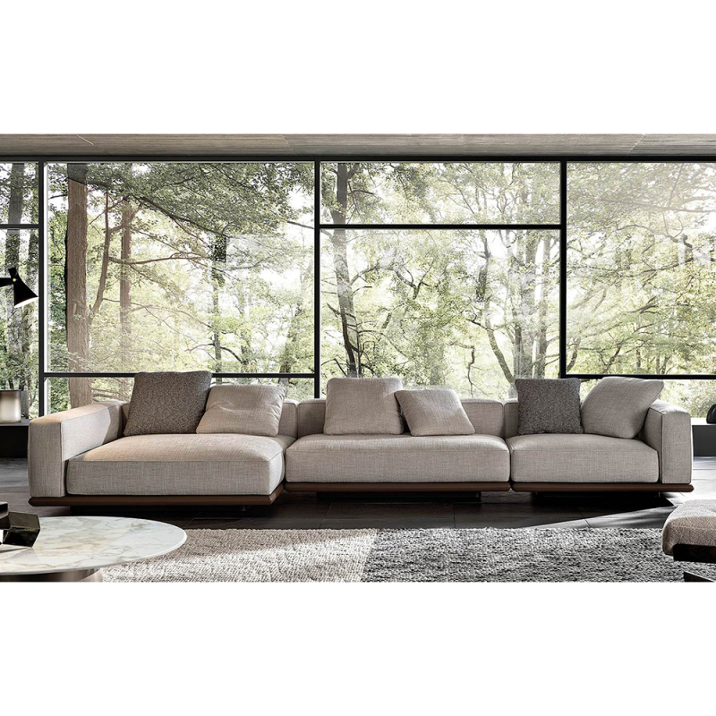 Ekar Furniture Double Seater Sofa with Elegant Coffee Table