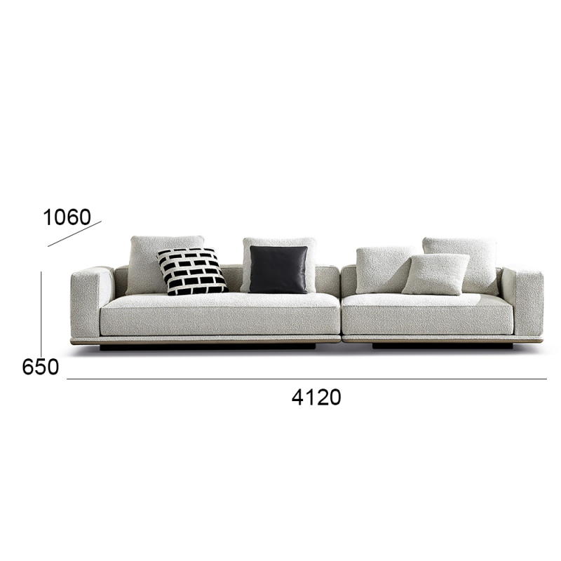 Ekar Furniture Double Seater Sofa with Elegant Coffee Table