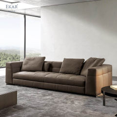 Ekar Furniture Armrest and Metal Leg Sofa