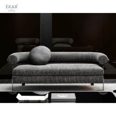 Versatile Leather and Fabric Sofa with Reversible Cushions