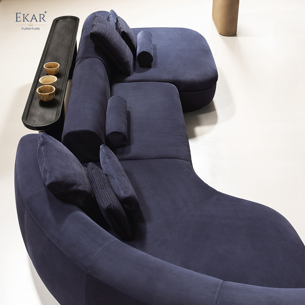 Ekar Furniture Small Fan-Shaped Backrest Sofa