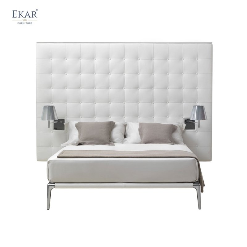 Wall-Mounted Bed Screen for Space-Saving Comfort