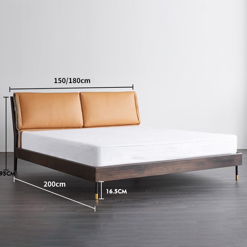 Modern Bedroom Furniture Set with Metal Accents - Complete Stylish Suite