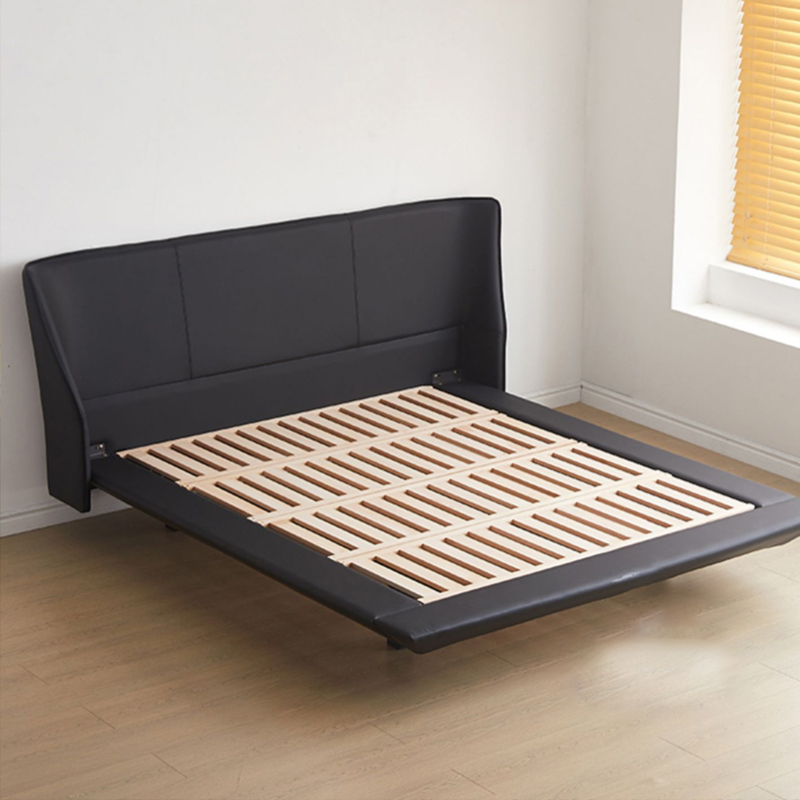 Modern Metal-Leg Bed - Sleek Design for Contemporary Living