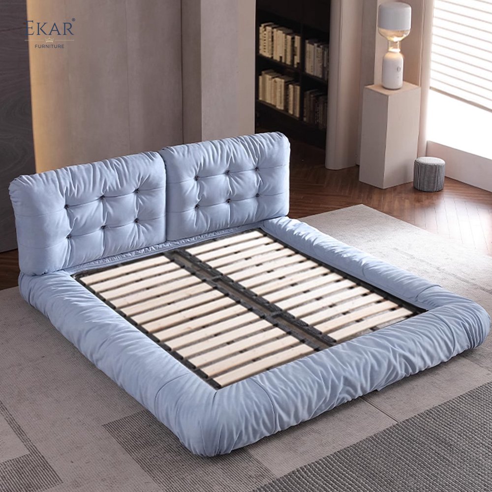 Feather Filled Bed with Integrated Comfort