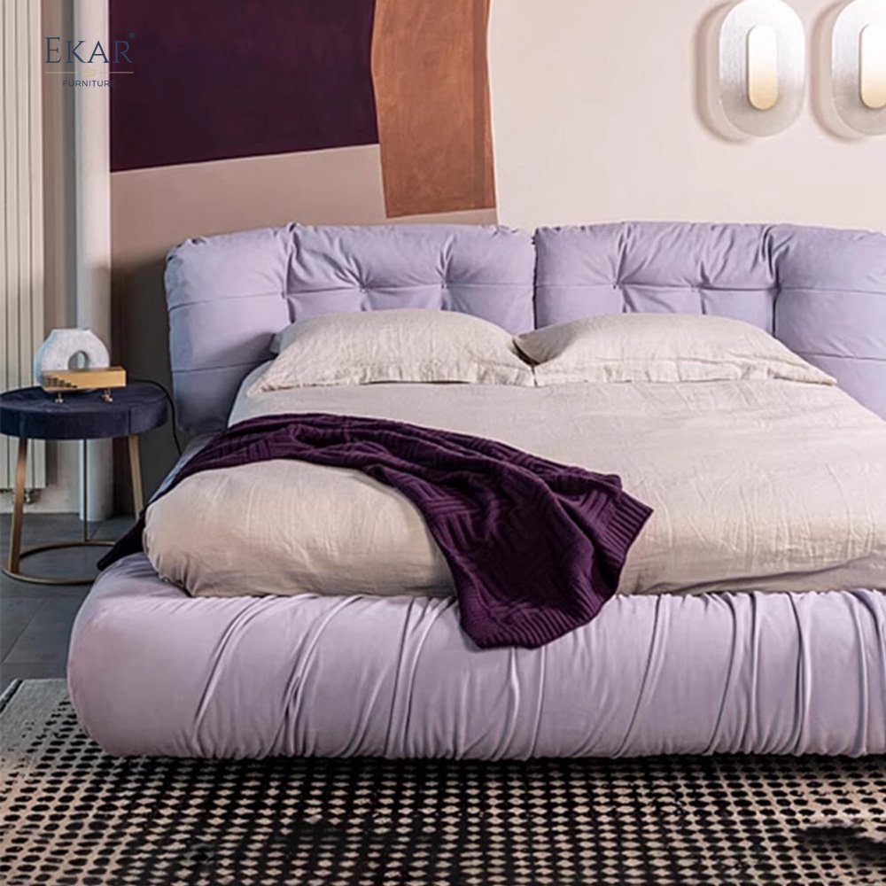 Feather Filled Bed with Integrated Comfort