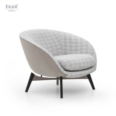 High-Density Memory Foam + Down-Filled Cushion Lounge Chair
