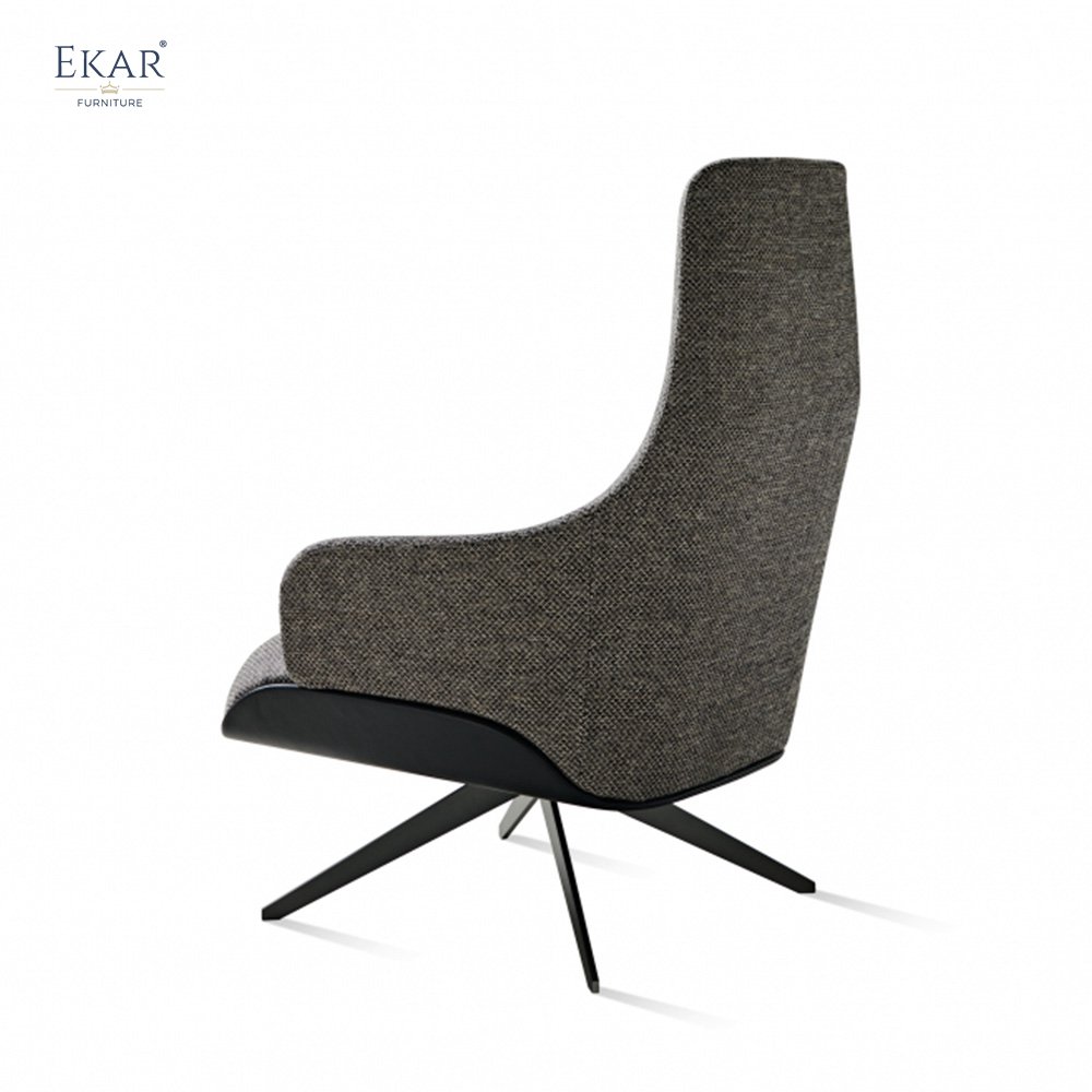 Metal + Plywood Internal Frame Lounge Chair