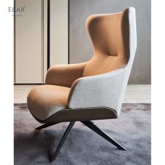 Metal + Plywood Internal Frame Lounge Chair