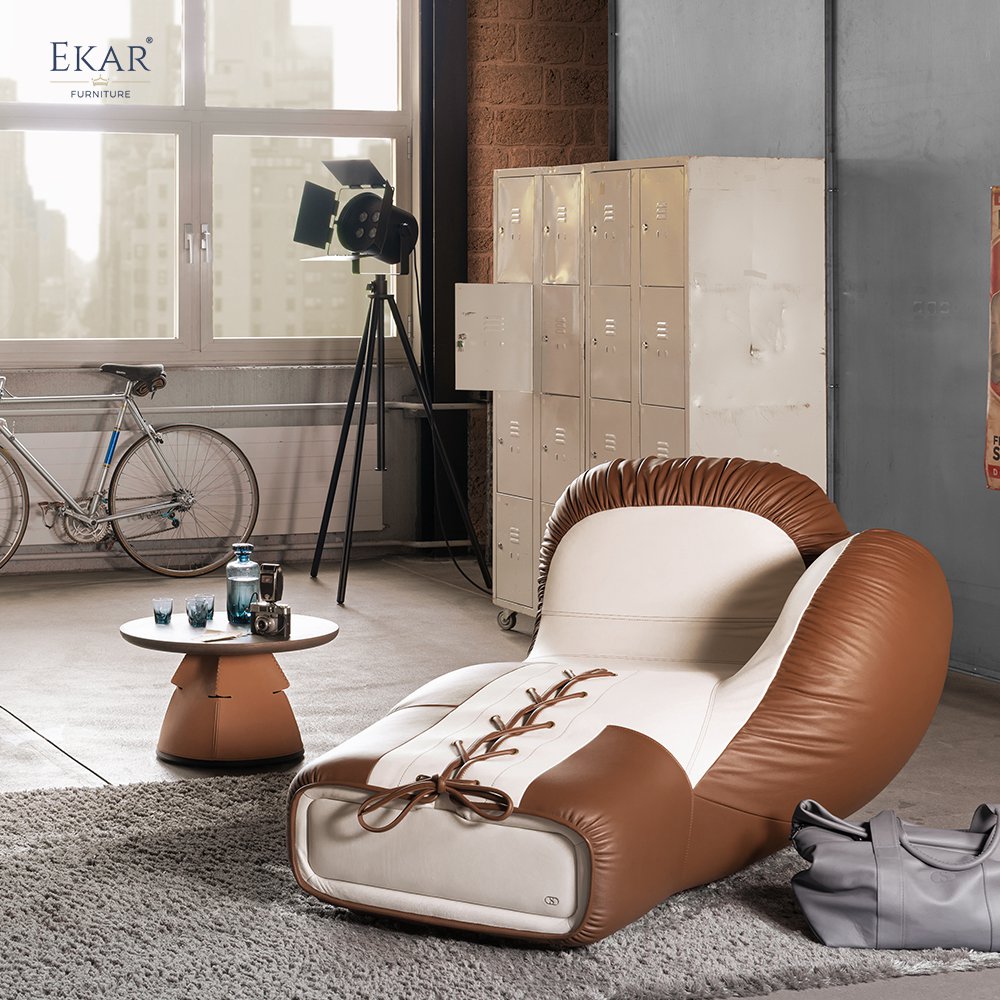 Boxing Glove-Inspired Lounge Chair
