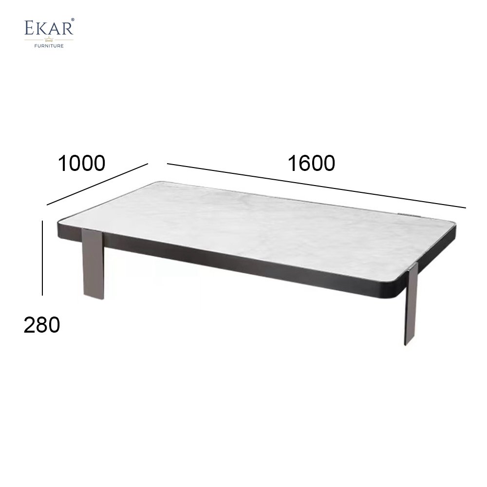 Stylish Steel Coffee Table