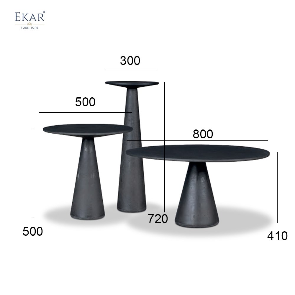 Practical Round Coffee Table