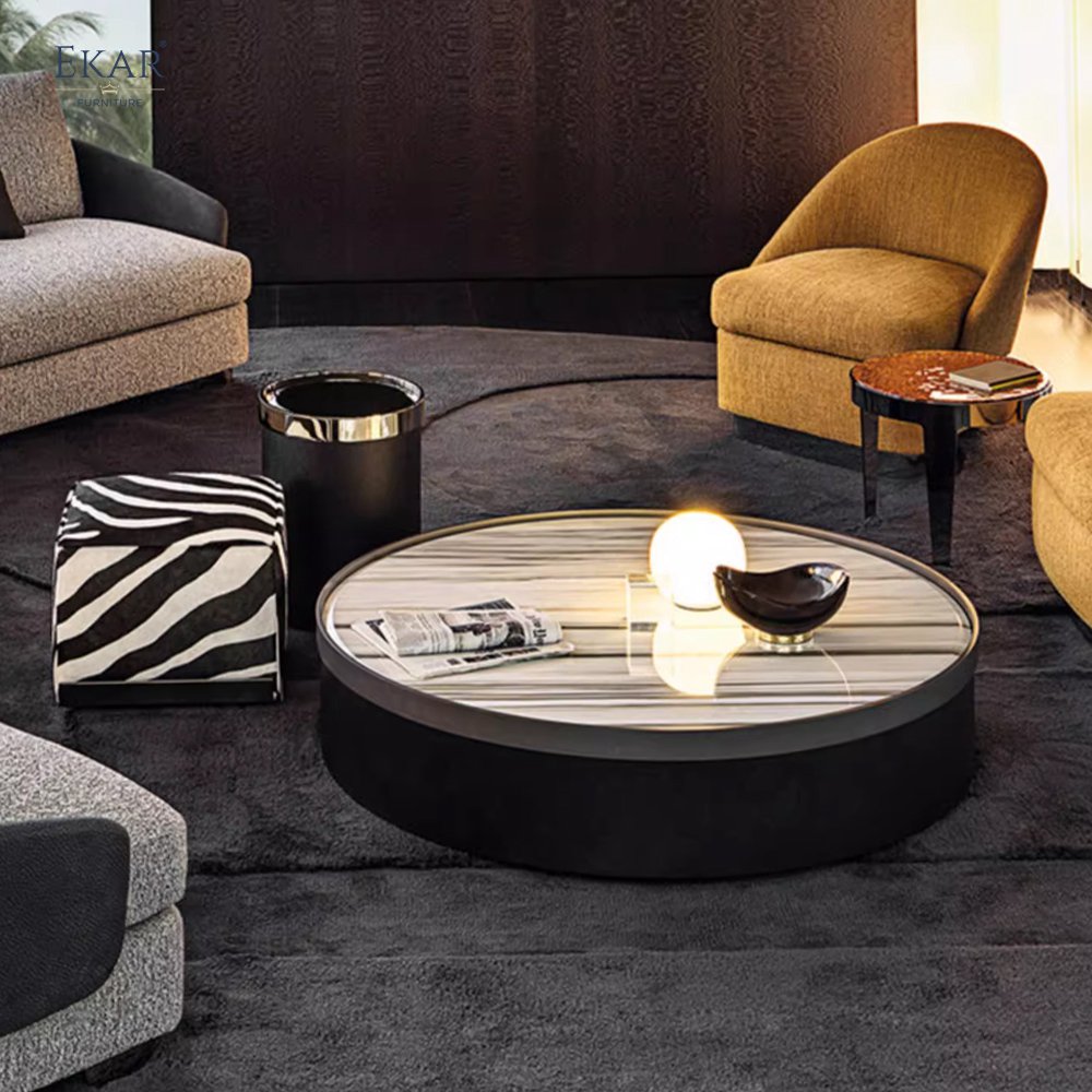 Solid Steel Coffee Table