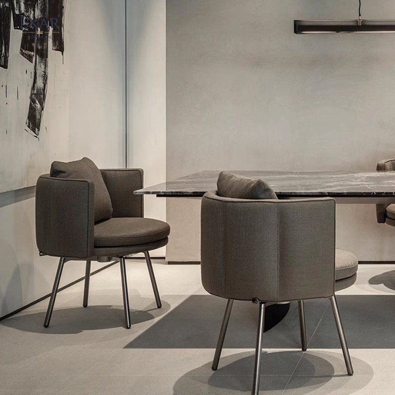 Modern Minimalist Dining Chair | High-End Custom Seating | EKAR FURNITURE