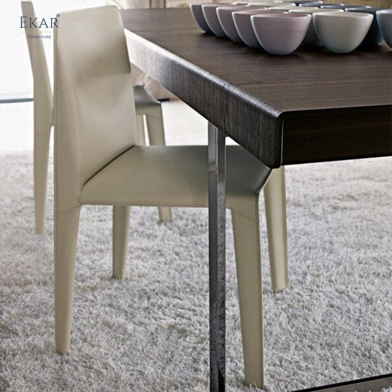 Metal Frame Upholstered Dining Chair