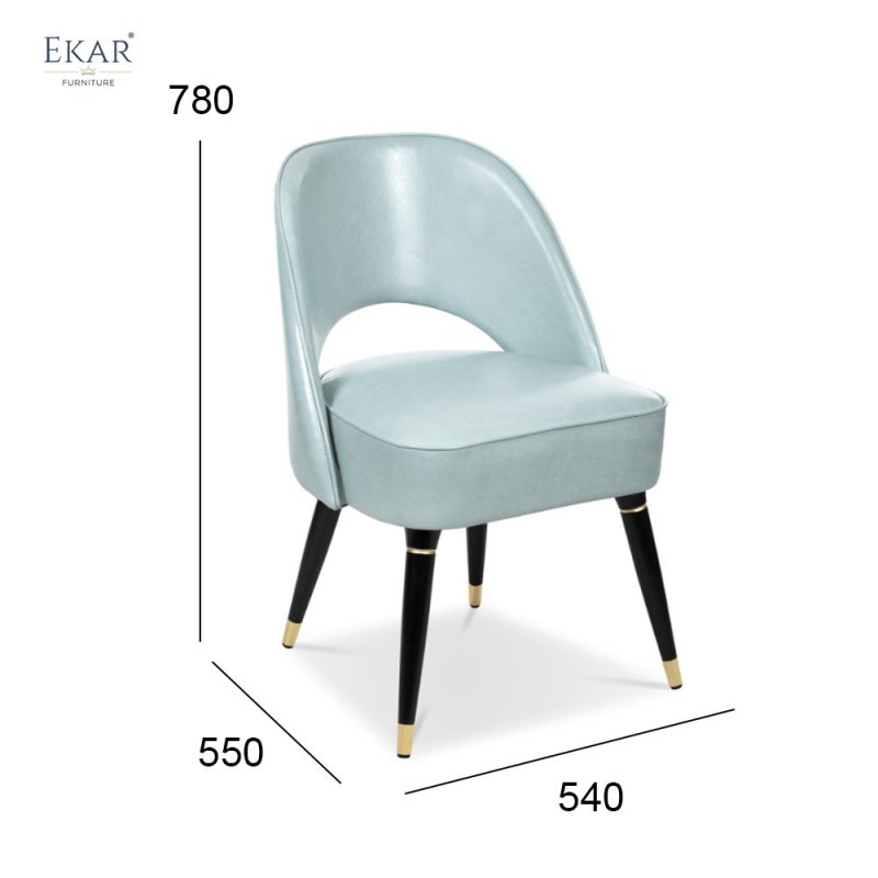 Modern Sculptural Dining Chair | Luxury Dining Room Furniture | EKAR FURNITURE
