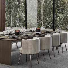 Modern Minimalist Dining Chair | High-End Custom Seating | EKAR FURNITURE