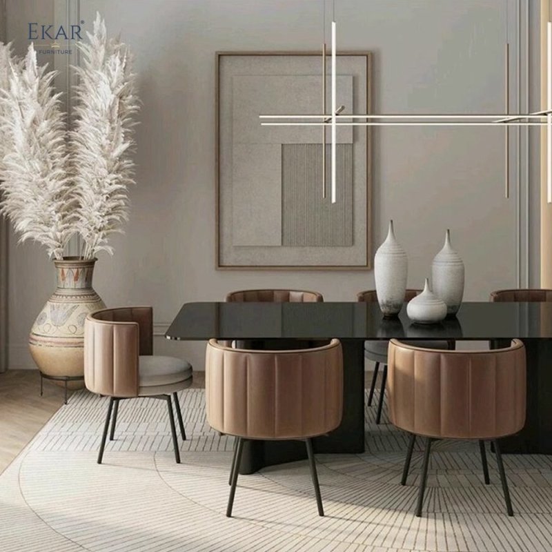 Modern Minimalist Dining Chair | High-End Custom Seating | EKAR FURNITURE