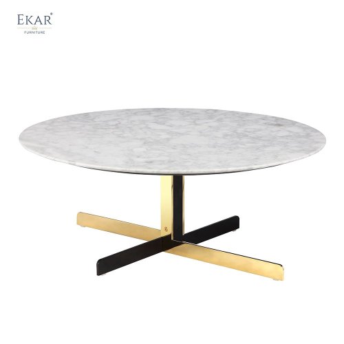 Modern Minimalist Marble Coffee Table | High-End Custom Living Room Furniture | EKAR FURNITURE