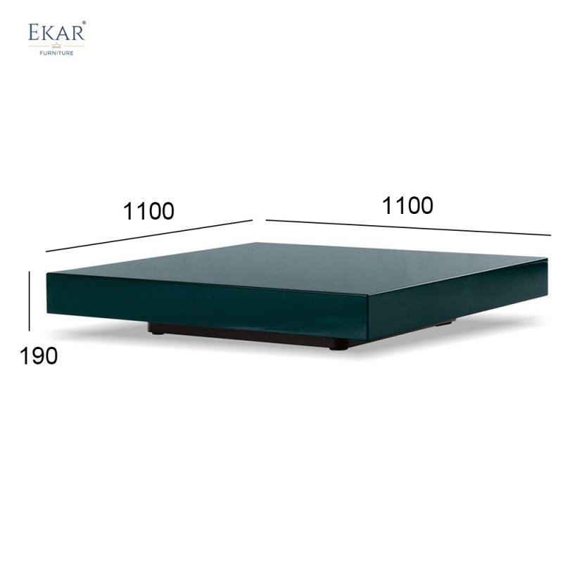 High-Carbon Steel Square Coffee Table Base