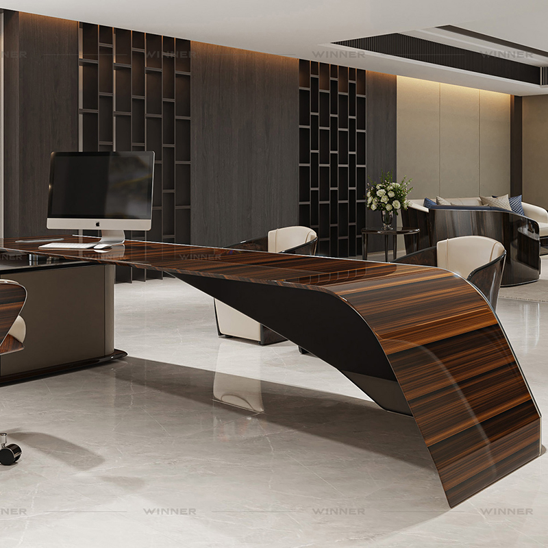 Luxury modern design desk minimalist style computer desk