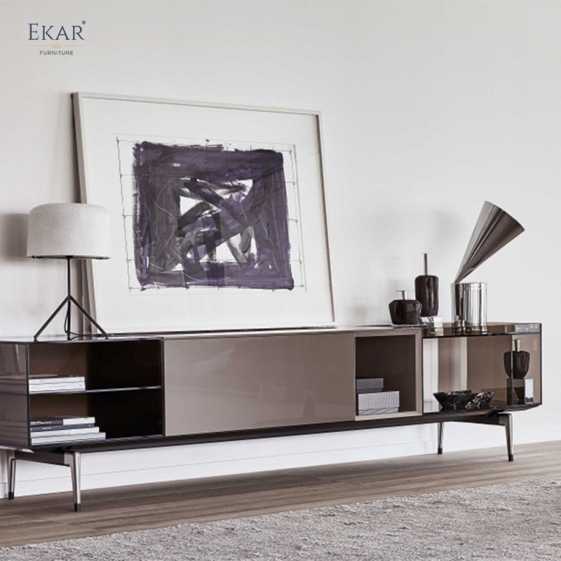 EKAR Horizon Minimalist TV Cabinet | Custom Media Console for Living Room WHCCB202