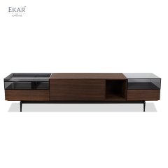 EKAR Horizon Minimalist TV Cabinet | Custom Media Console for Living Room WHCCB202