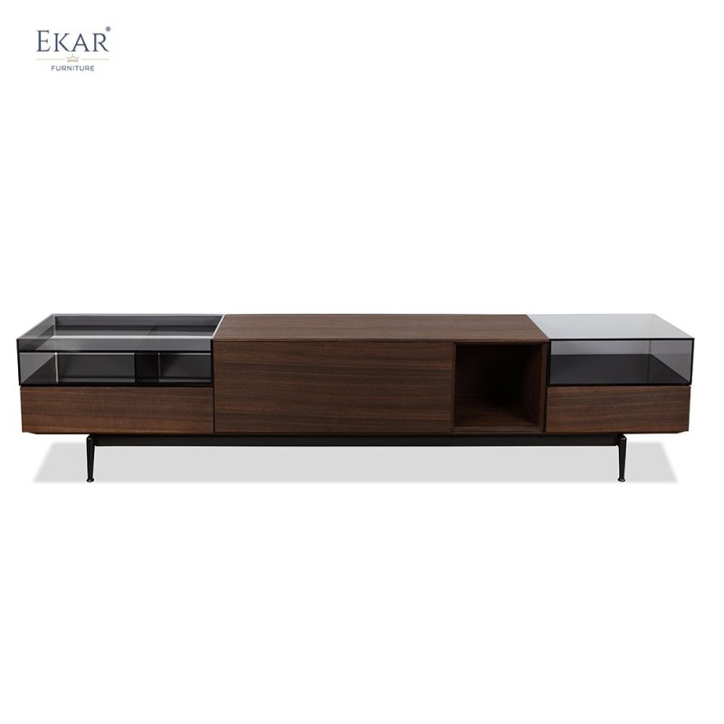 EKAR Horizon Minimalist TV Cabinet | Custom Media Console for Living Room WHCCB202