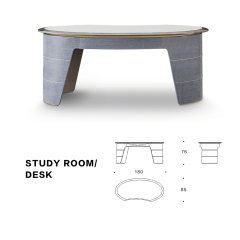 Modern design style new wooden desk