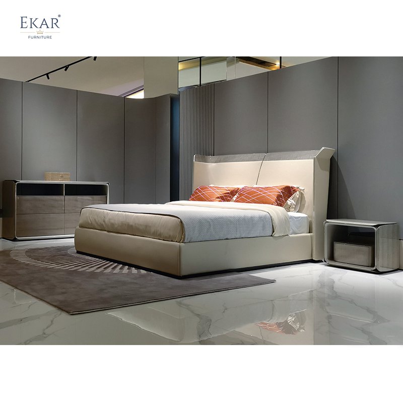 Modern design bedroom bed