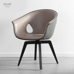 Stainless Steel Base Dining Chair - Modern Elegance and Durability