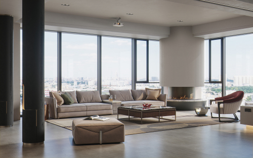EKAR Furniture's Skyline Perfection: High-Rise Whole-House Customization