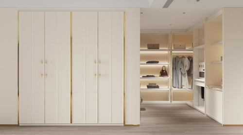EKAR Furniture's Jiangshan Yihao Master Bedroom Walk-In Closet: Customized Elegance
