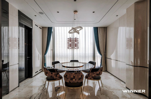 EKAR FURNITURE Showcases Luxury: The 520 sqm Penthouse at Taiyuan Xinghe Bay