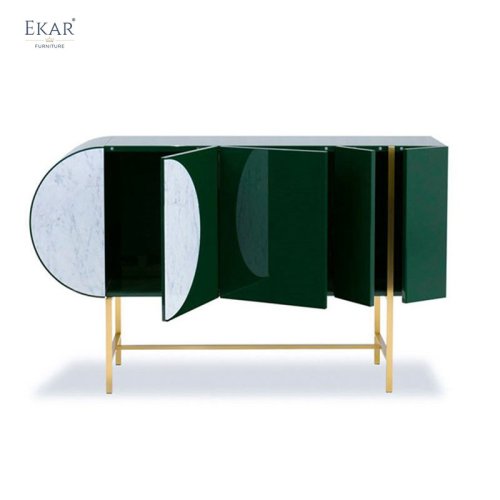 Metal Leg Entryway Cabinet - Stylish Storage and Elegance