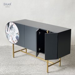 Metal Leg Entryway Cabinet - Stylish Storage and Elegance