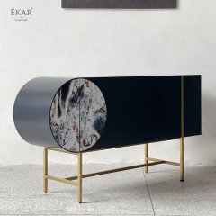 Metal Leg Entryway Cabinet - Stylish Storage and Elegance