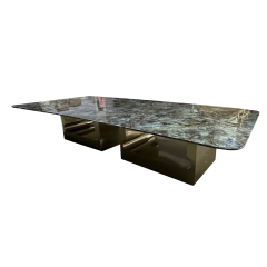 EKAR FURNITURE Modern Marble Top Dining Table