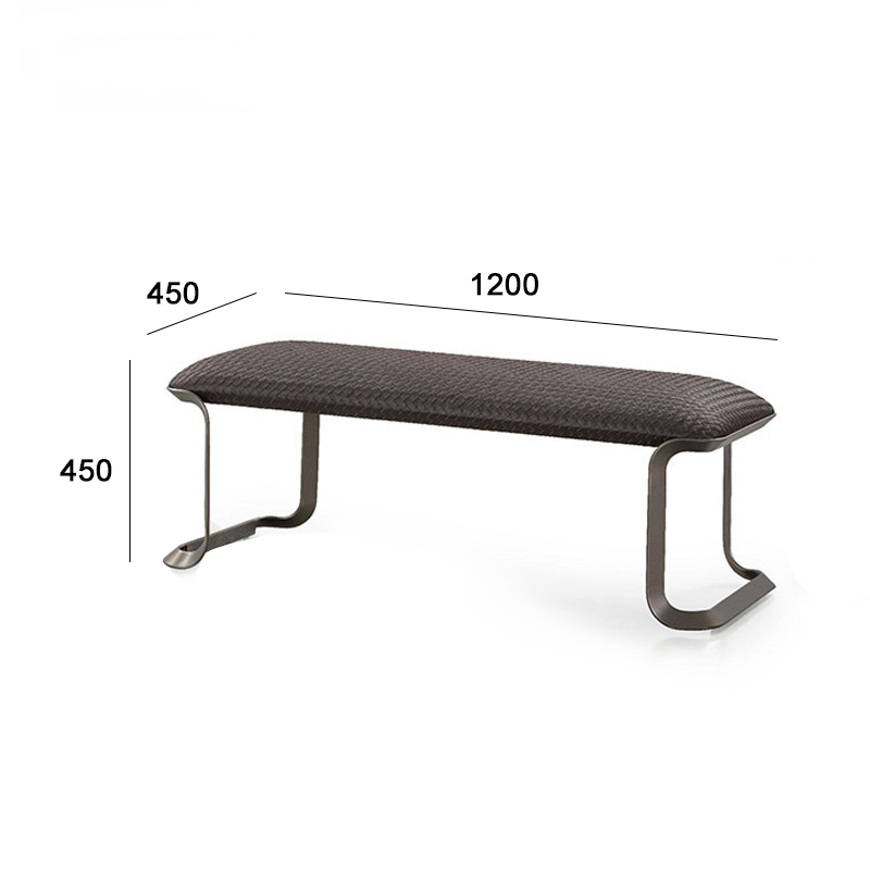 EKAR FURNITURE Modern Bed End Bench - Functional Elegance for Your Bedroom