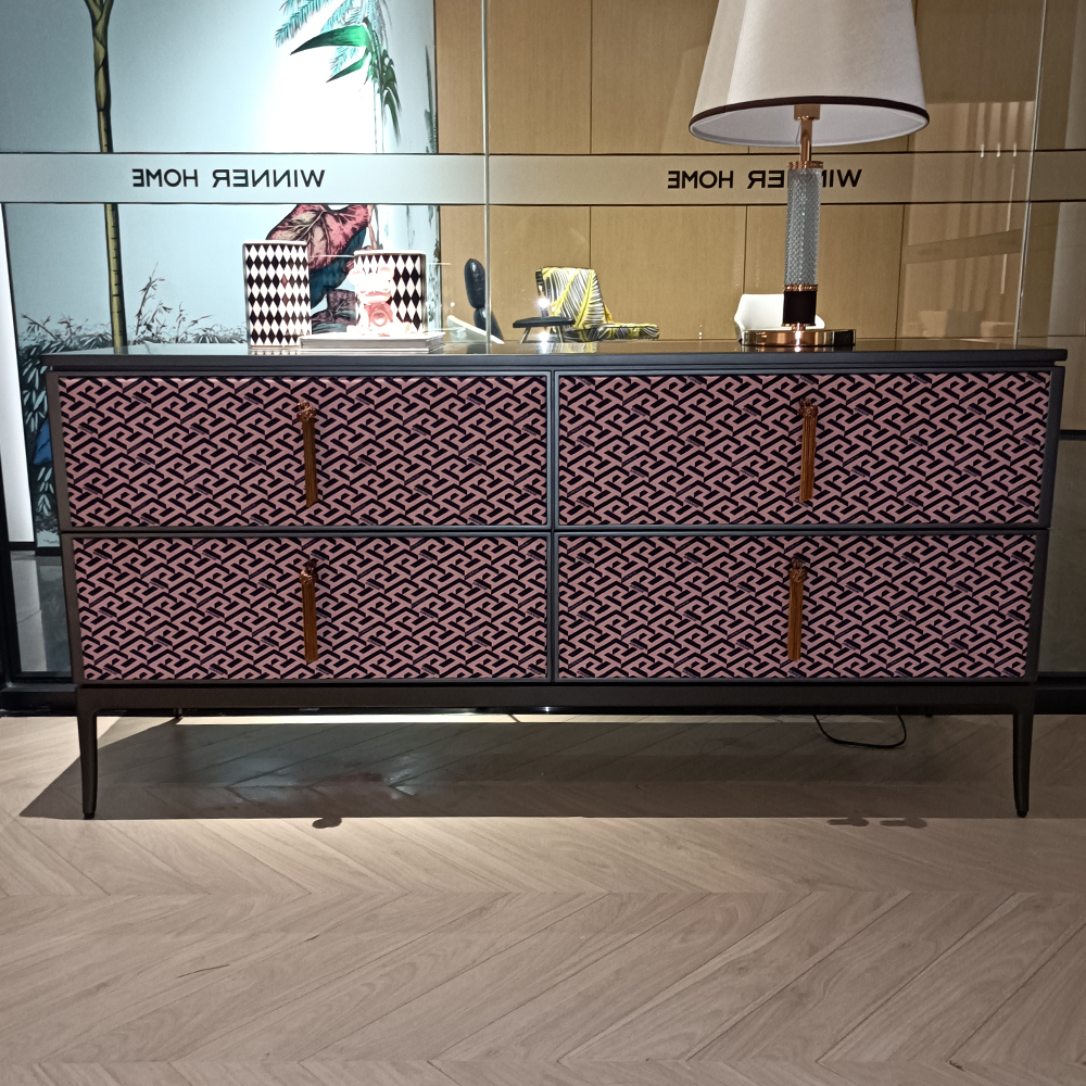 EKAR Modern Furniture - Classic Leather Bedroom Chest