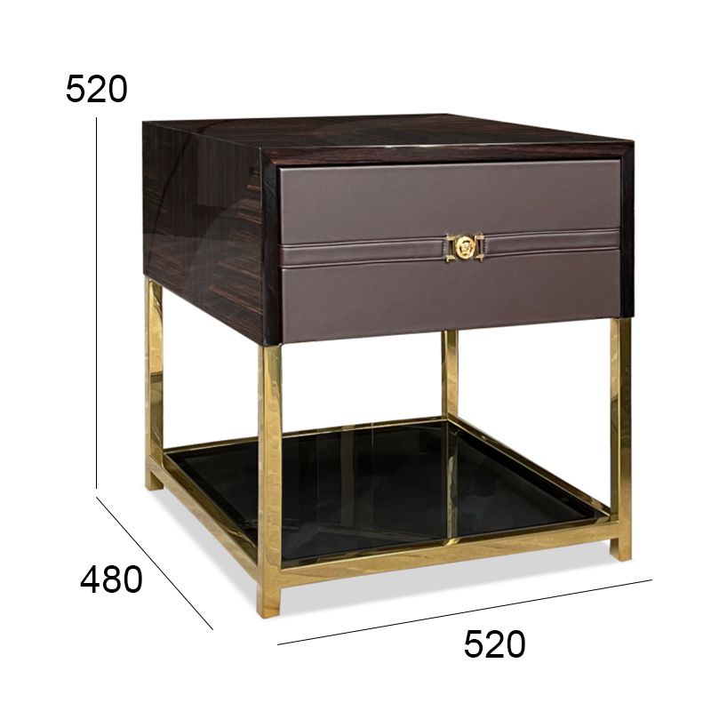 Modern Nightstand with Drawer