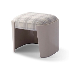 Modern Simple Upholstery Fabric Dressing Stool