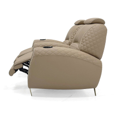 Relax in Style: Electric Reclining Sofa for Two or one