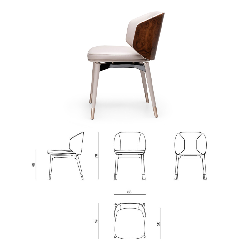 Modern Style Dining Chair for Contemporary Living Spaces