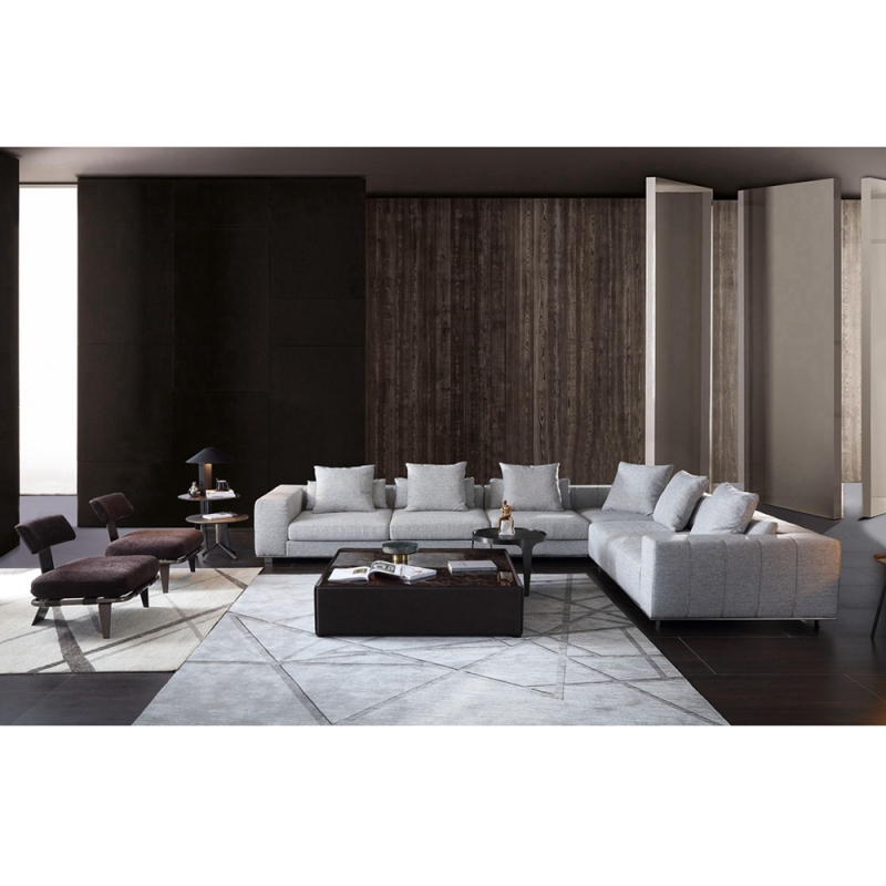 Modern Style Corner Sofa for Living Room