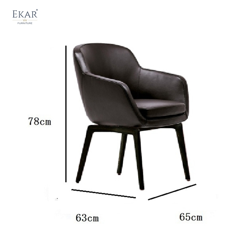 Modern Fabric Dining Chair with Stainless Steel Legs